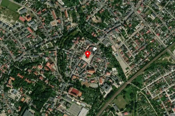 Widok z lotu ptaka: Muzeum Regionalne im. dr. Henryka Florkowskiego w Kościanie
