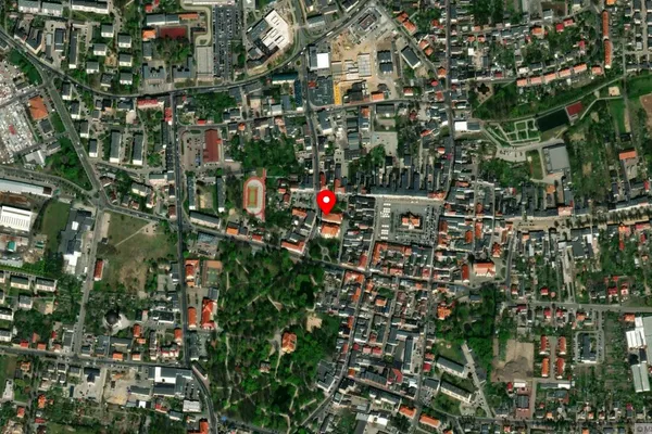 Widok z lotu ptaka: Muzeum Regionalne im. Hieronima Ławniczaka w Krotoszynie