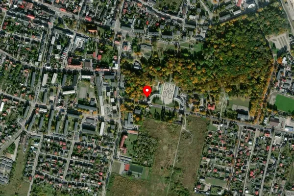 Widok z lotu ptaka: Muzeum Regionalne PTTK w Końskich