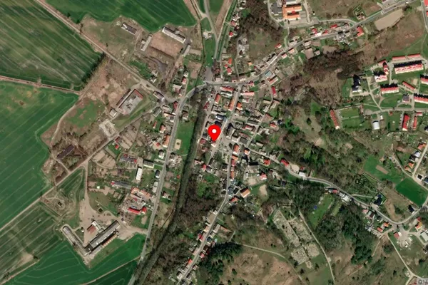 Widok z lotu ptaka: Muzeum Regionalne w Cedyni (w organizacji)