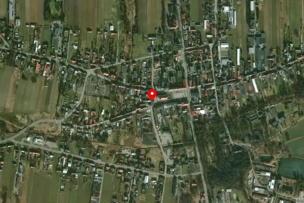 Widok z lotu ptaka: Muzeum Regionalne w Dobrodzieniu