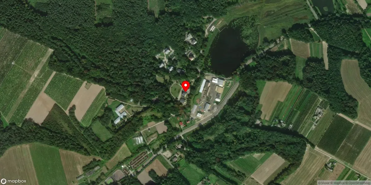 Satelitarny widok na Muzeum Regionalne w Kluczkowicach