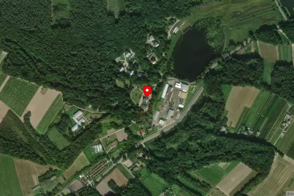 Widok z lotu ptaka: Muzeum Regionalne w Kluczkowicach