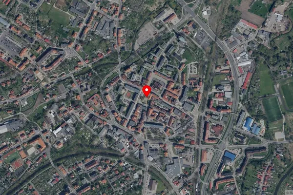 Widok z lotu ptaka: Muzeum Regionalne w Lubaniu