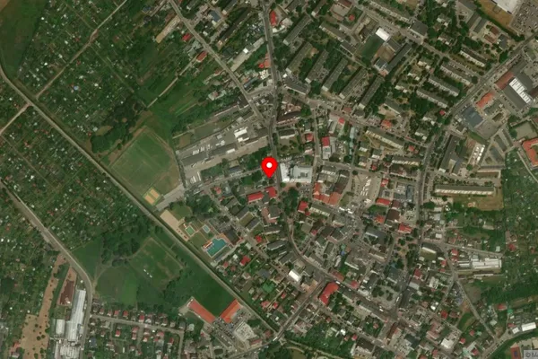 Widok z lotu ptaka: Muzeum Regionalne w Łukowie