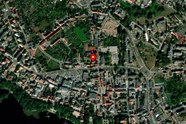 Widok z lotu ptaka: Muzeum Regionalne w Szczecinku