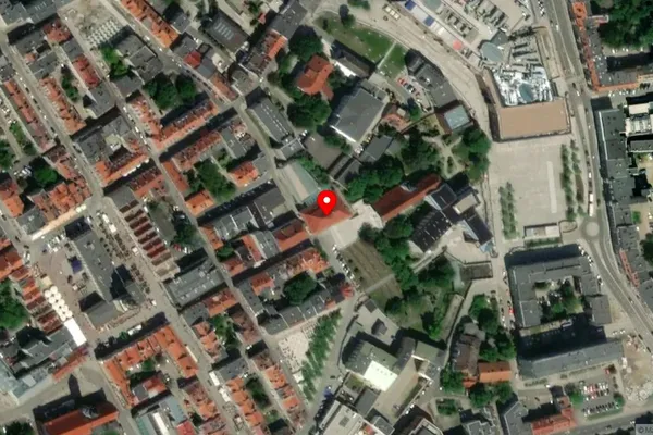Widok z lotu ptaka: Muzeum Śląska Opolskiego w Opolu