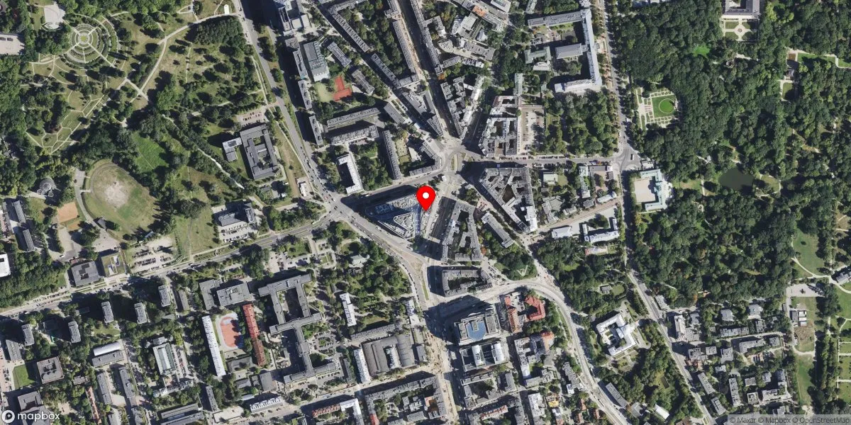 Satelitarny widok na Muzeum Sue Ryder