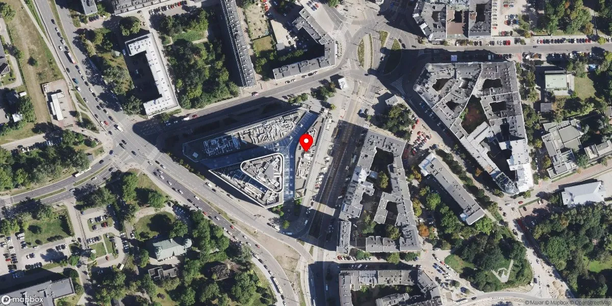 Satelitarny widok na Muzeum Sue Ryder