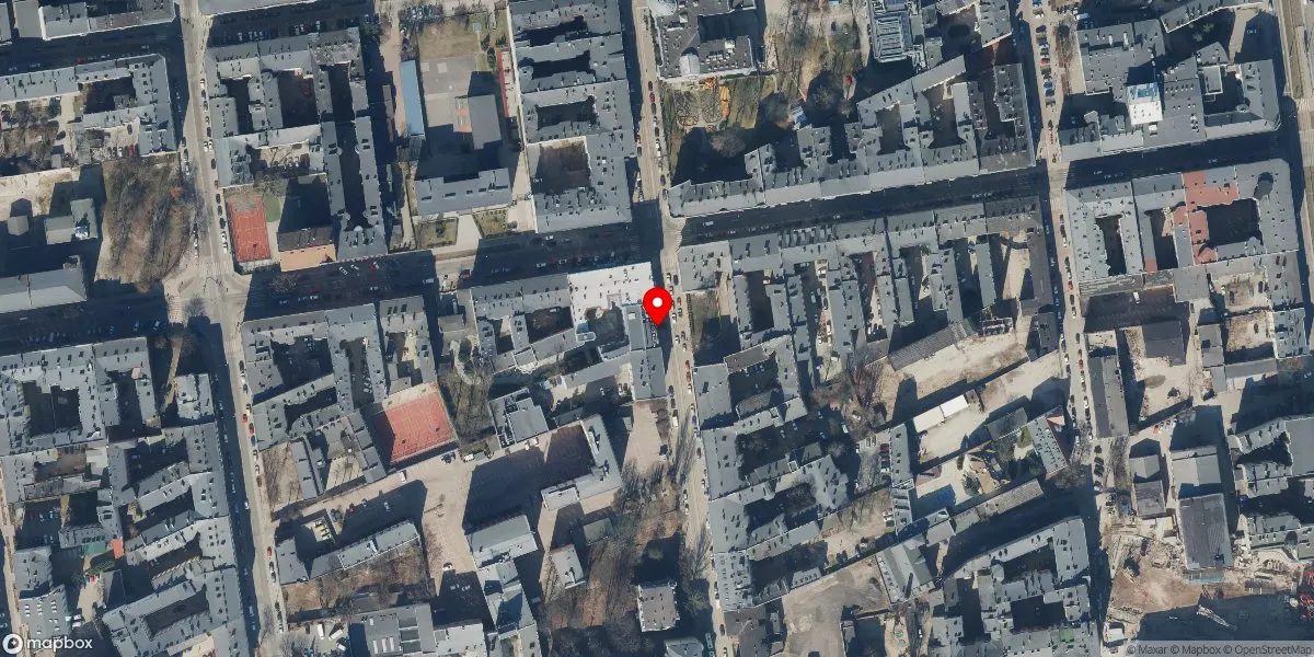 Satelitarny widok na Muzeum Sztuki w Łodzi