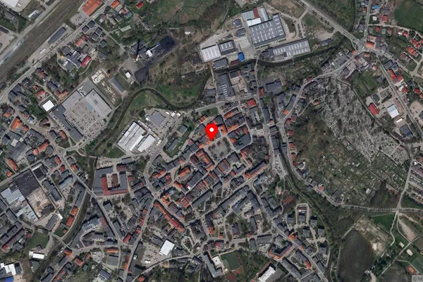 Widok z lotu ptaka: Muzeum Tkactwa w Kamiennej Górze