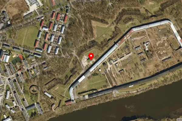Widok z lotu ptaka: Muzeum Twierdzy Modlin w Nowym Dworze Mazowieckim