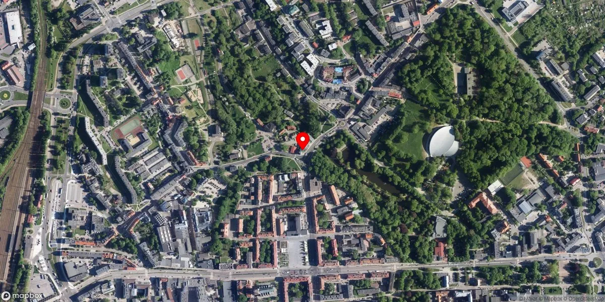 Satelitarny widok na Muzeum w Koszalinie