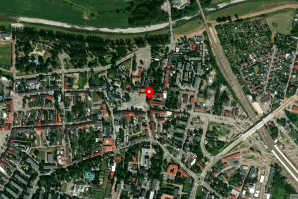 Widok z lotu ptaka: Muzeum w Łowiczu