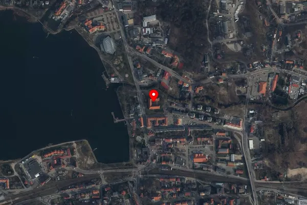 Widok z lotu ptaka: Muzeum w Ostródzie