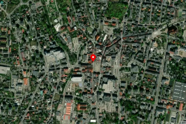 Widok z lotu ptaka: Muzeum w Rybniku