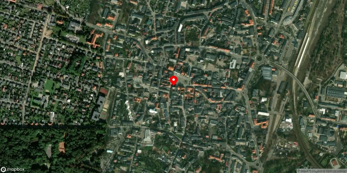 Satelitarny widok na Muzeum w Tarnowskich Górach