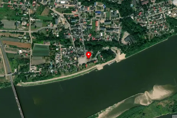 Widok z lotu ptaka: Muzeum Wisły Środkowej i Ziemi Wyszogrodzkiej w Wyszogrodzie