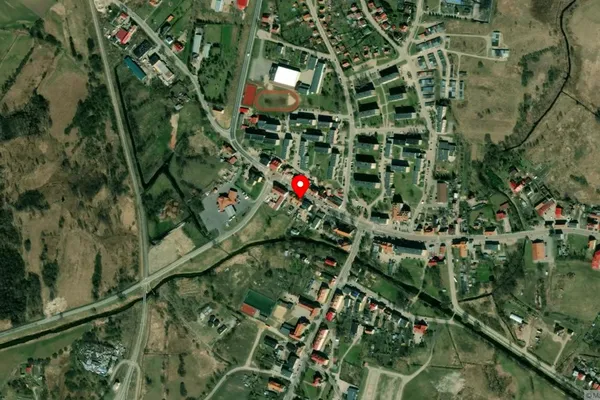 Widok z lotu ptaka: Muzeum Wojska, Wojskowowści i Ziemi Orzyskiej w Orzyszu w organizacji