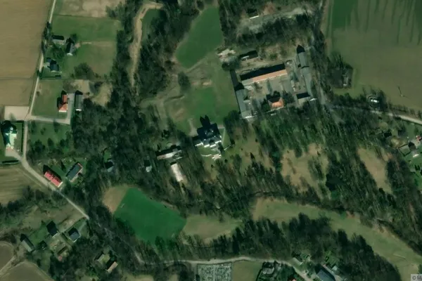 Widok z lotu ptaka: Muzeum Zamkowe w Grodźcu