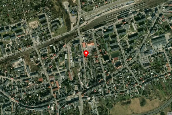 Widok z lotu ptaka: Muzeum Ziemi Krajeńskiej w Nakle nad Notecią