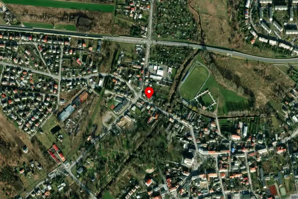 Widok z lotu ptaka: Muzeum Ziemi Rawskiej w Rawie Mazowieckiej