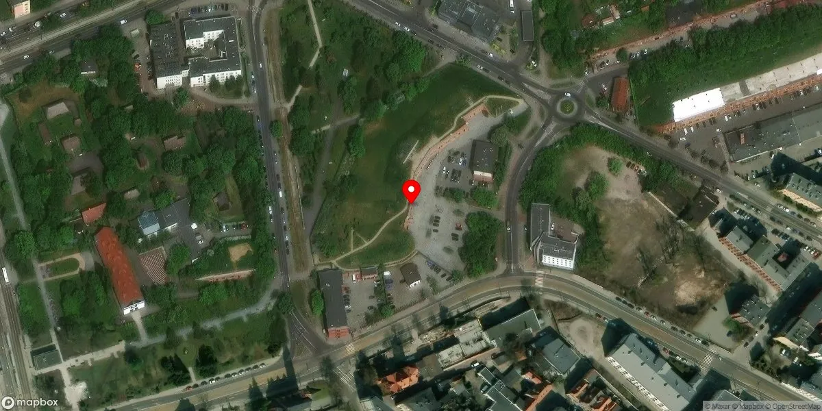 Satelitarny widok na TWIERDZA TORUŃ-Muzeum Historii i Wojskowości w Toruniu
